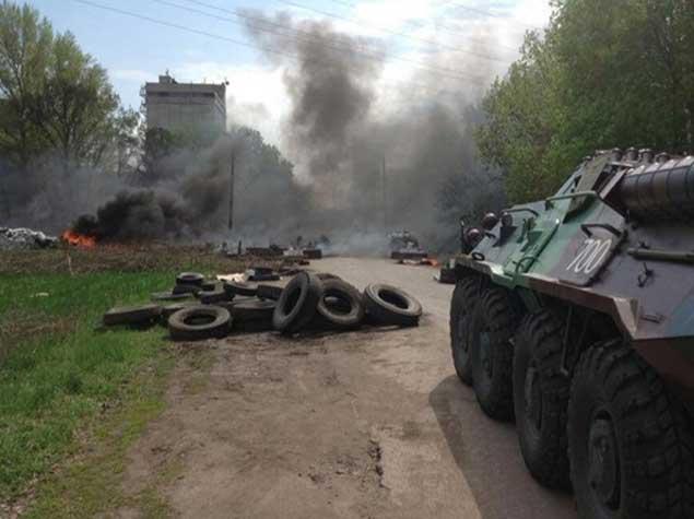 Ukraynanın güc strukturları separatçılara qarşı əməlliyatlara başlayıb<b style="color:red"></b>