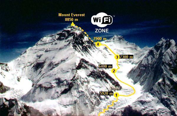 Everestdə də Wi-Fi var<b style="color:red"></b>