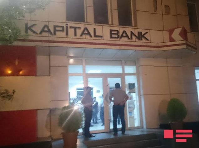 "Kapital Bank" ASC-nin Abşeron filialına silahlı basqın <b style="color:red"></b>